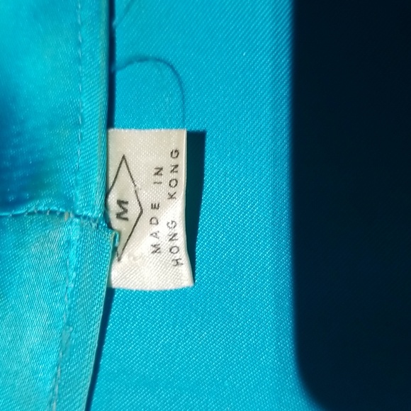 Satin Blue Robe - Picture 7 of 7